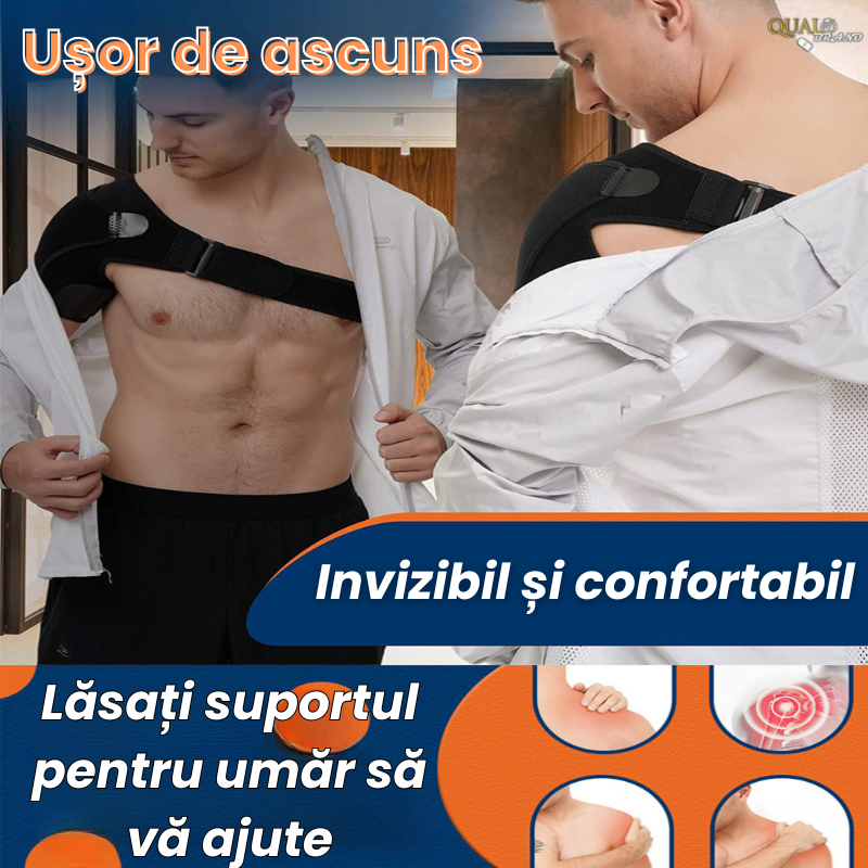Orteza Umar, Presiune Reglabila, Suport eficient, Anti-Dureri, Material Rezistent, Sustinere articulatie, Neagra