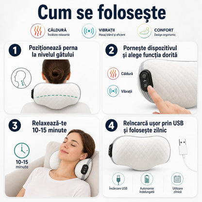 Perna de Masaj Cervical Antidureri