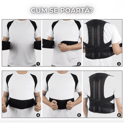 Corector de Postura cu Tije Metalice