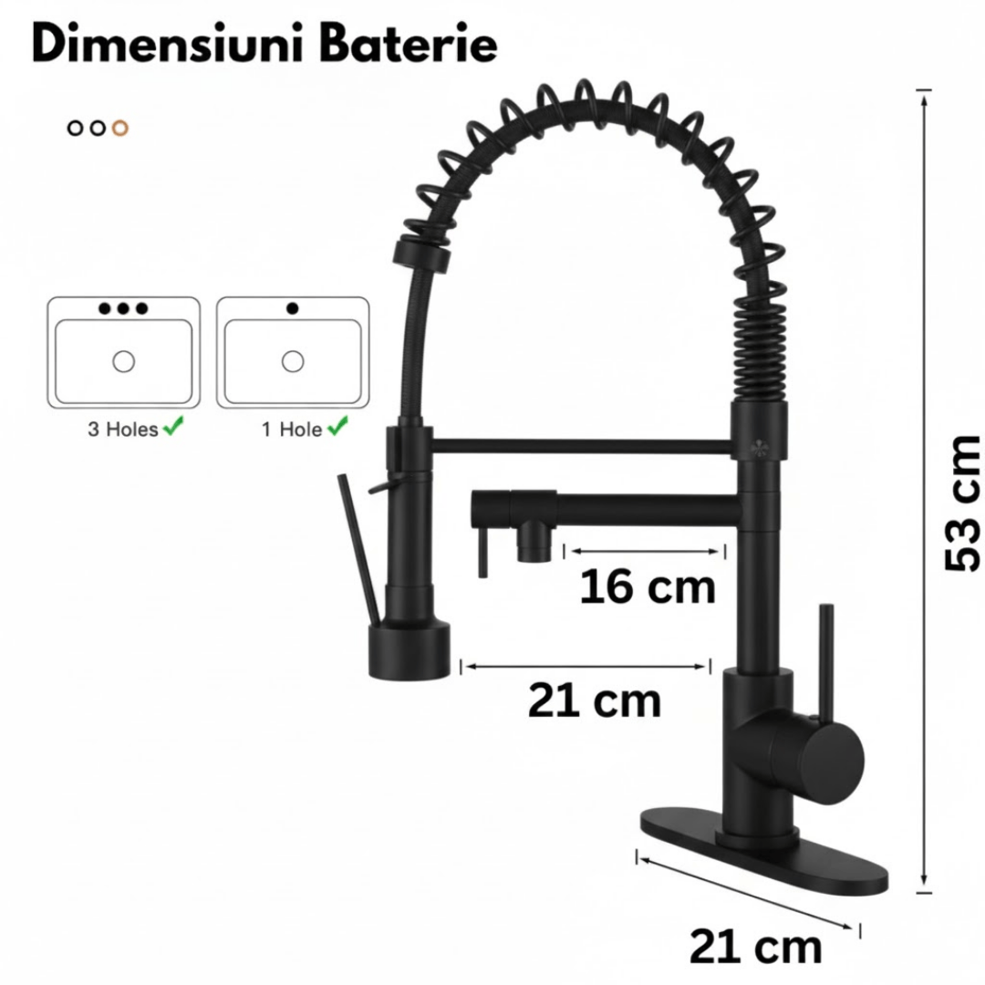 Baterie Sanitara Profesionala, Racoarde Incluse